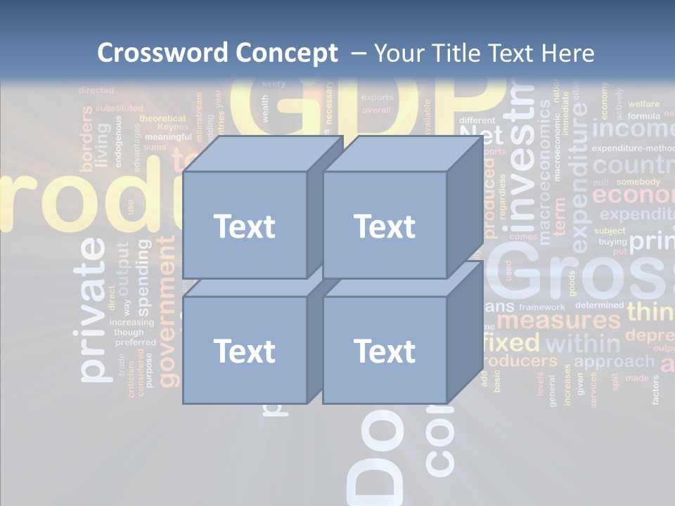 Definition Output Net PowerPoint Template