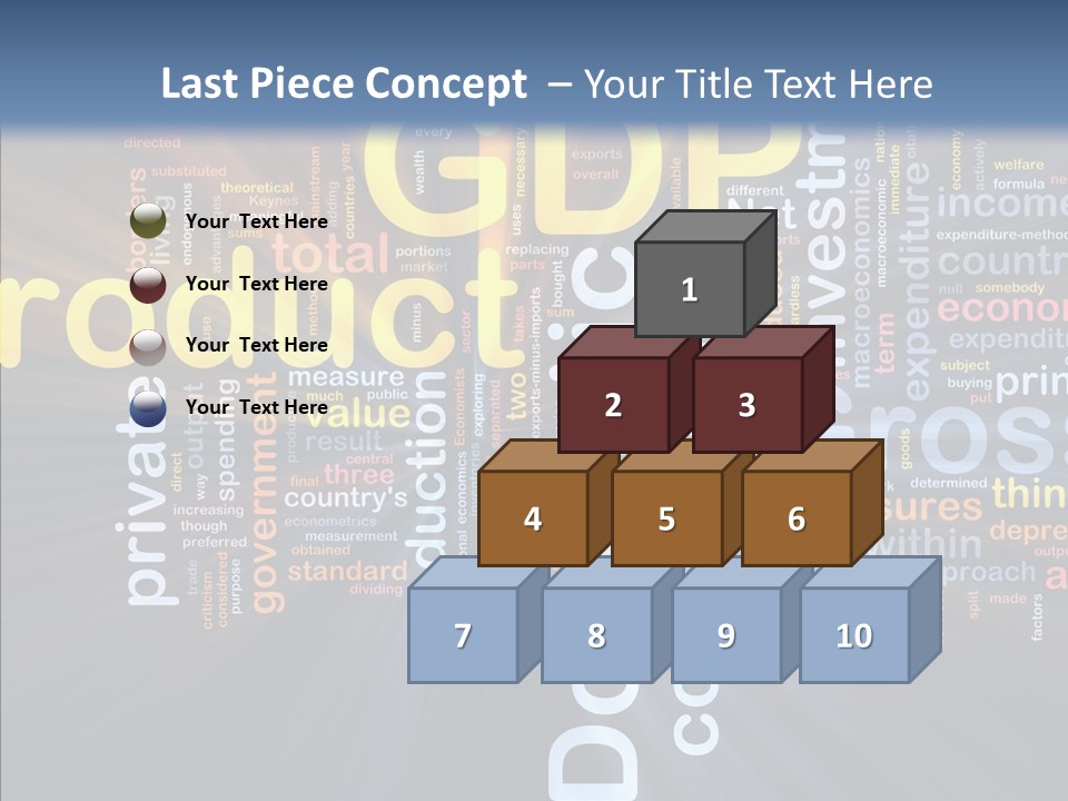 Definition Output Net PowerPoint Template
