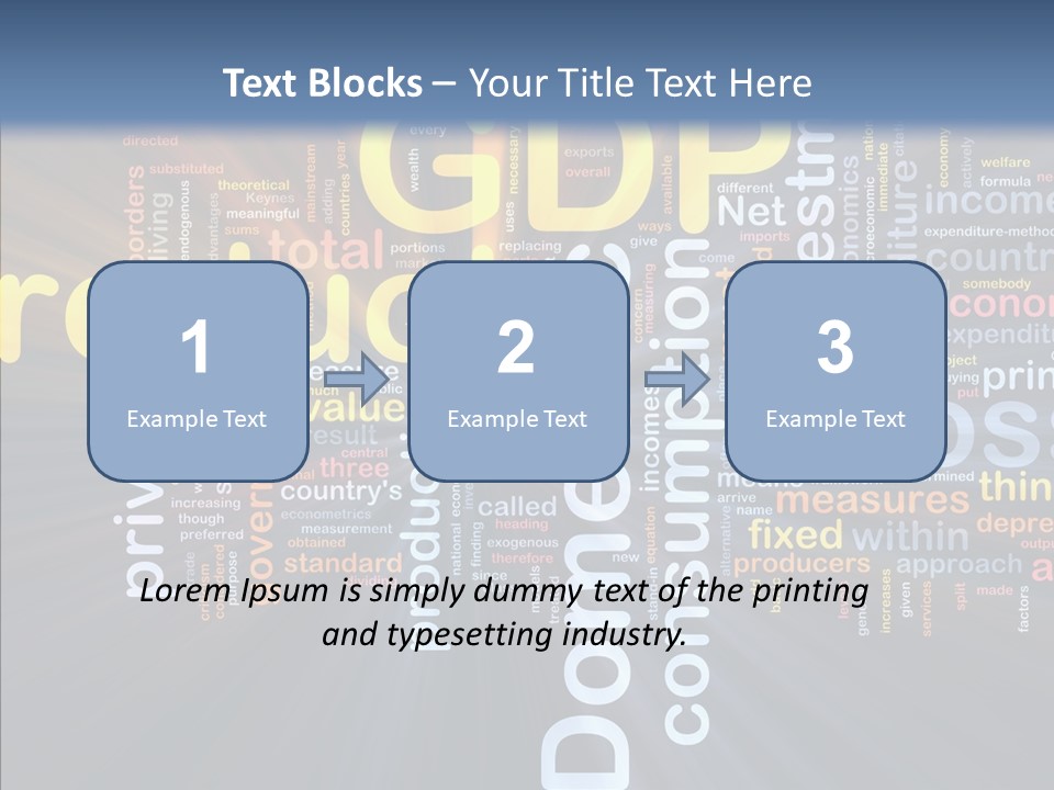 Definition Output Net PowerPoint Template