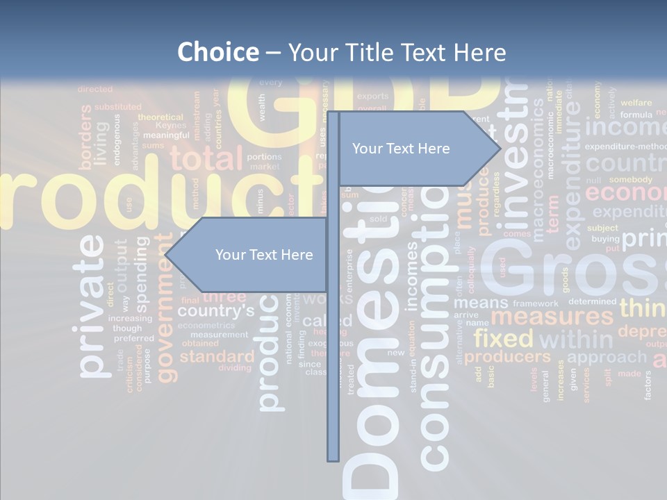 Definition Output Net PowerPoint Template