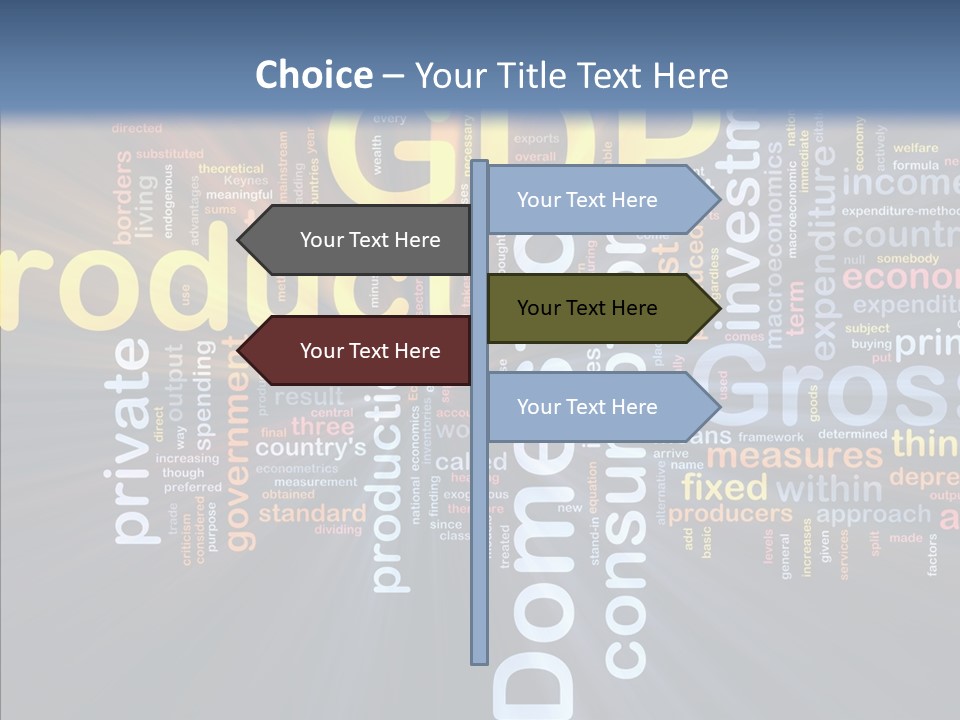 Definition Output Net PowerPoint Template