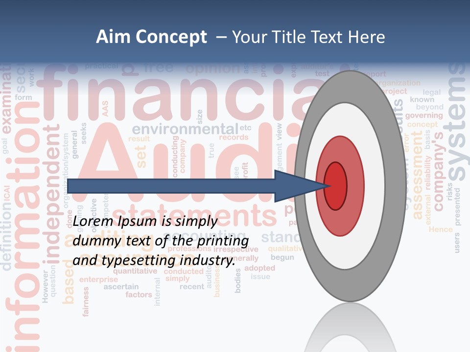 Assessment Seeks Must PowerPoint Template