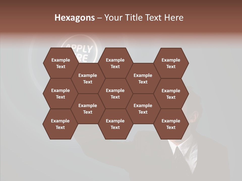 Economics Computer Hand PowerPoint Template