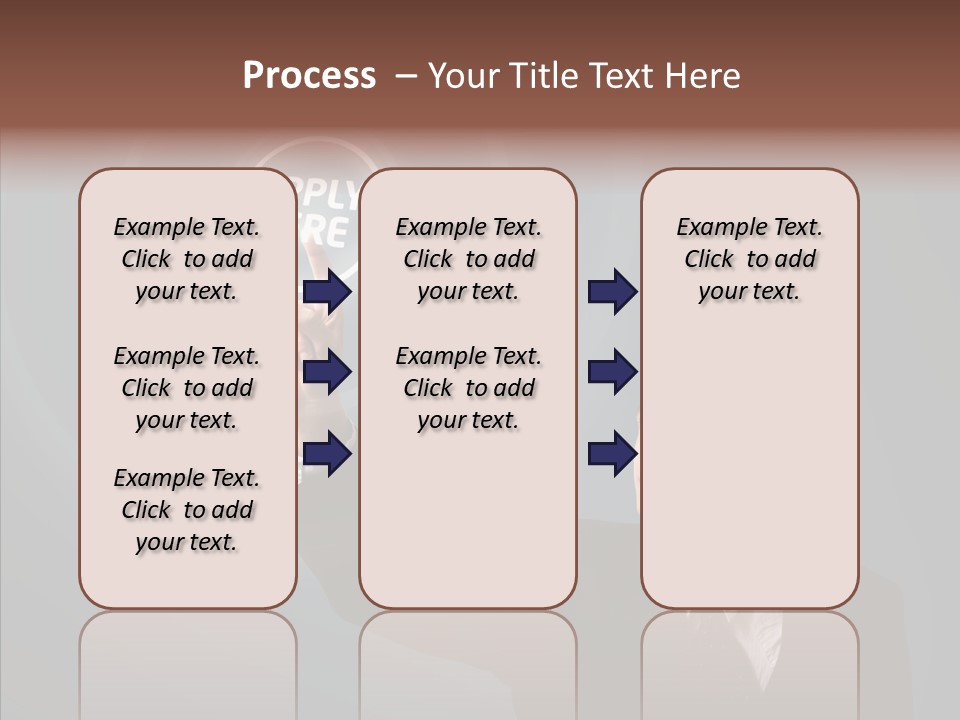 Economics Computer Hand PowerPoint Template
