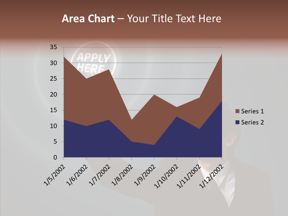 Economics Computer Hand PowerPoint Template