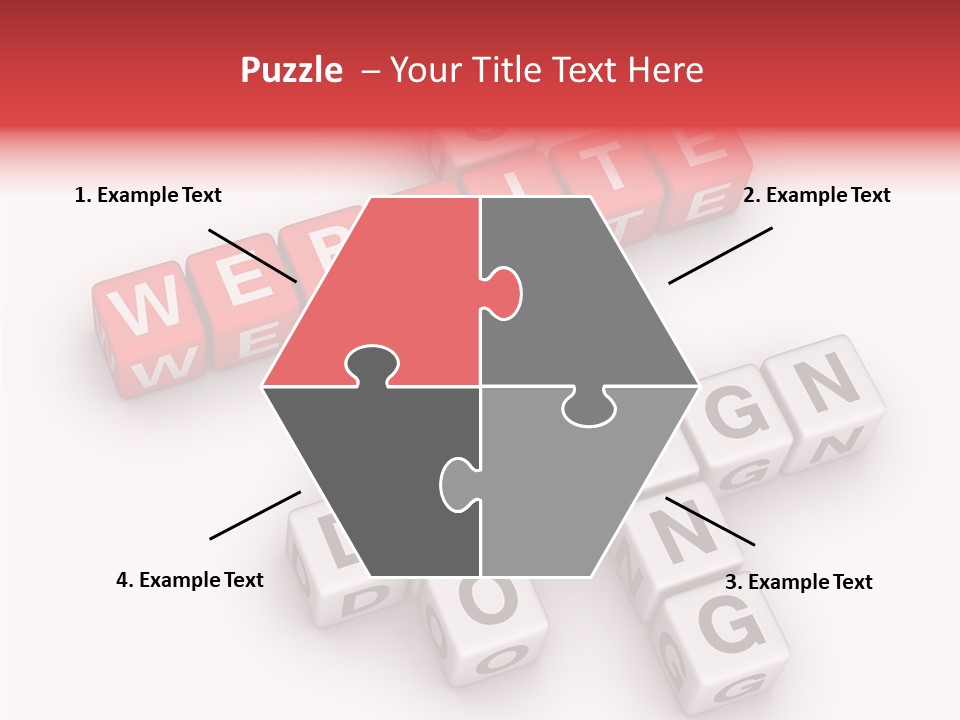 Internet Letter Seo PowerPoint Template