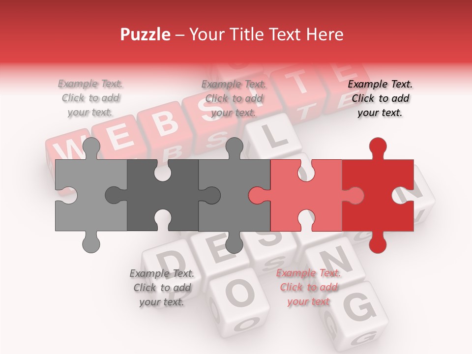 Internet Letter Seo PowerPoint Template