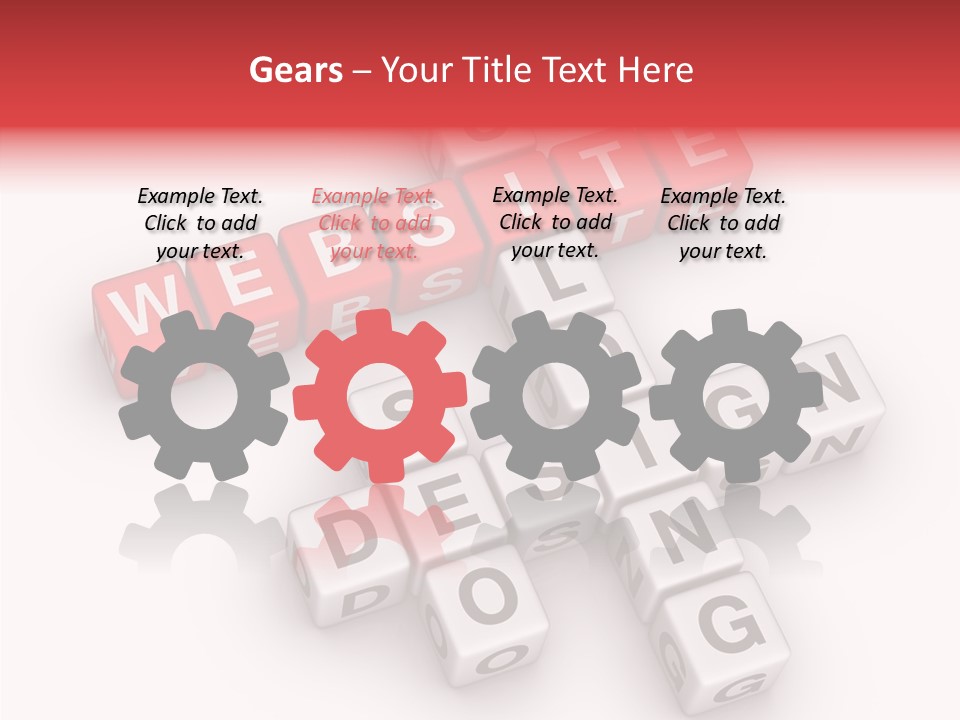 Internet Letter Seo PowerPoint Template