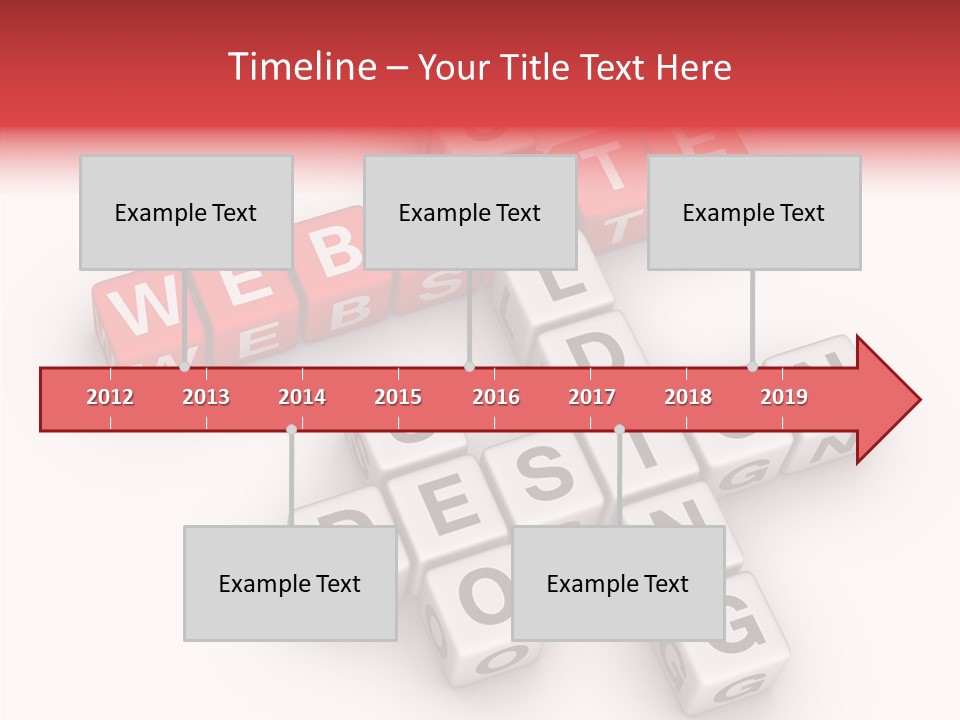 Internet Letter Seo PowerPoint Template