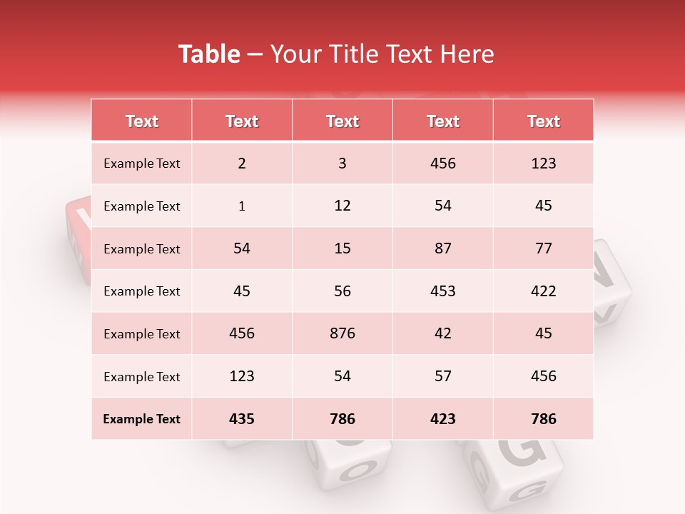 Internet Letter Seo PowerPoint Template