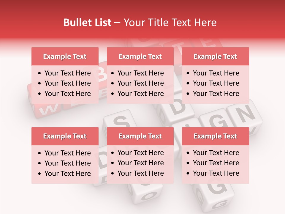 Internet Letter Seo PowerPoint Template