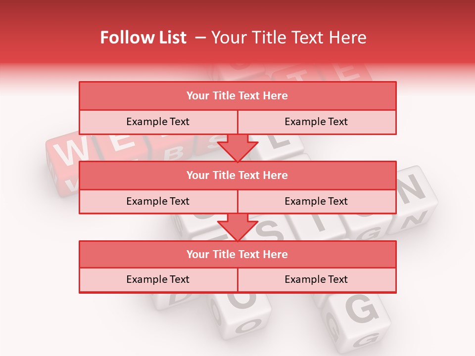 Internet Letter Seo PowerPoint Template