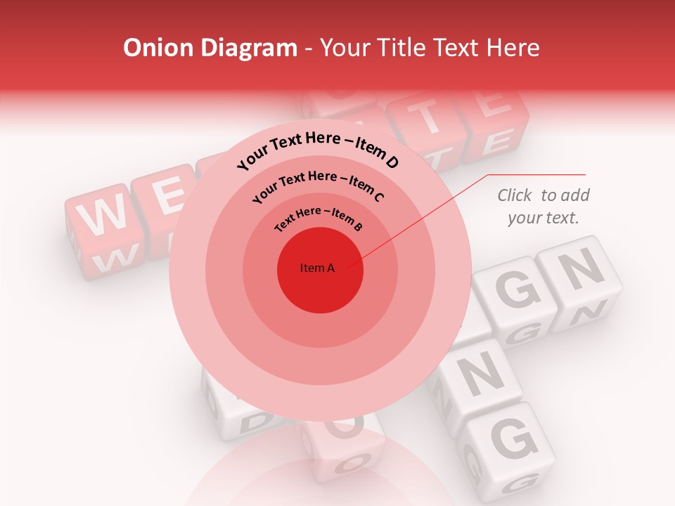 Internet Letter Seo PowerPoint Template