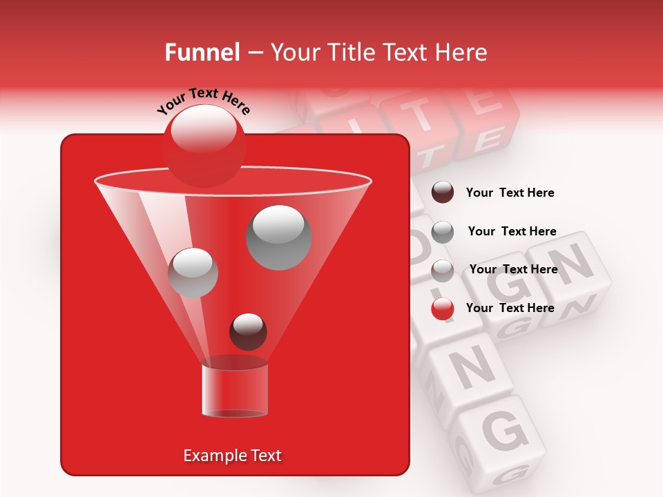 Internet Letter Seo PowerPoint Template