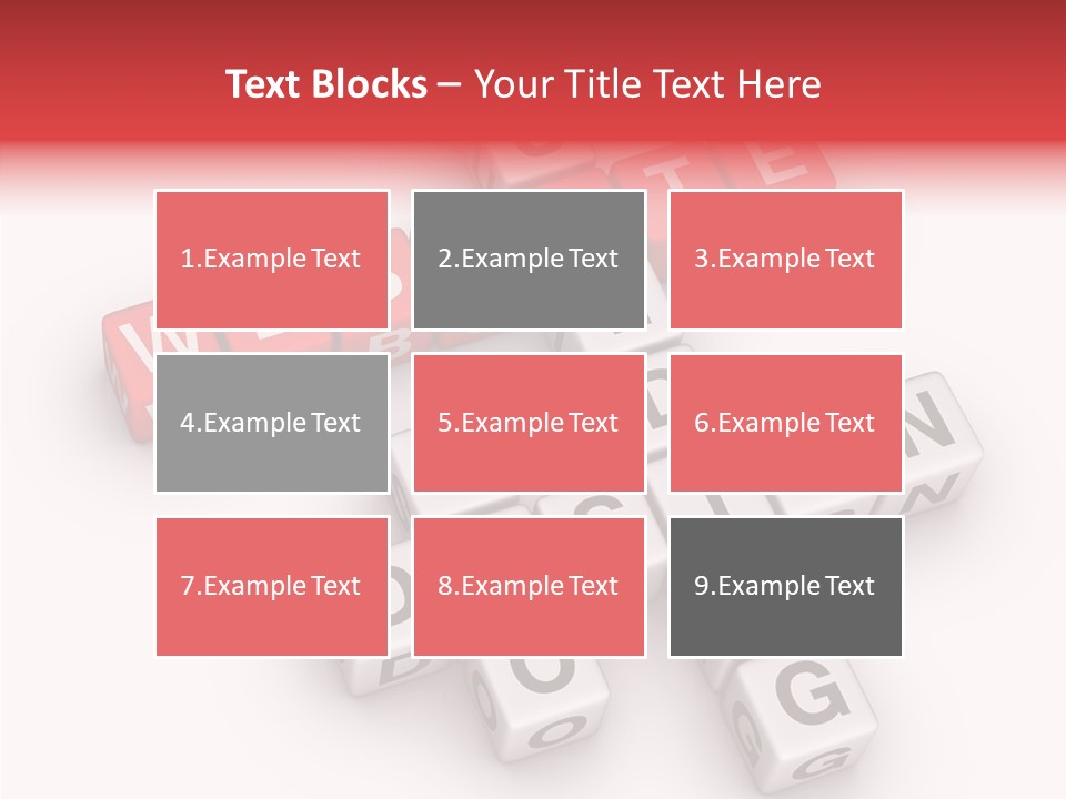 Internet Letter Seo PowerPoint Template