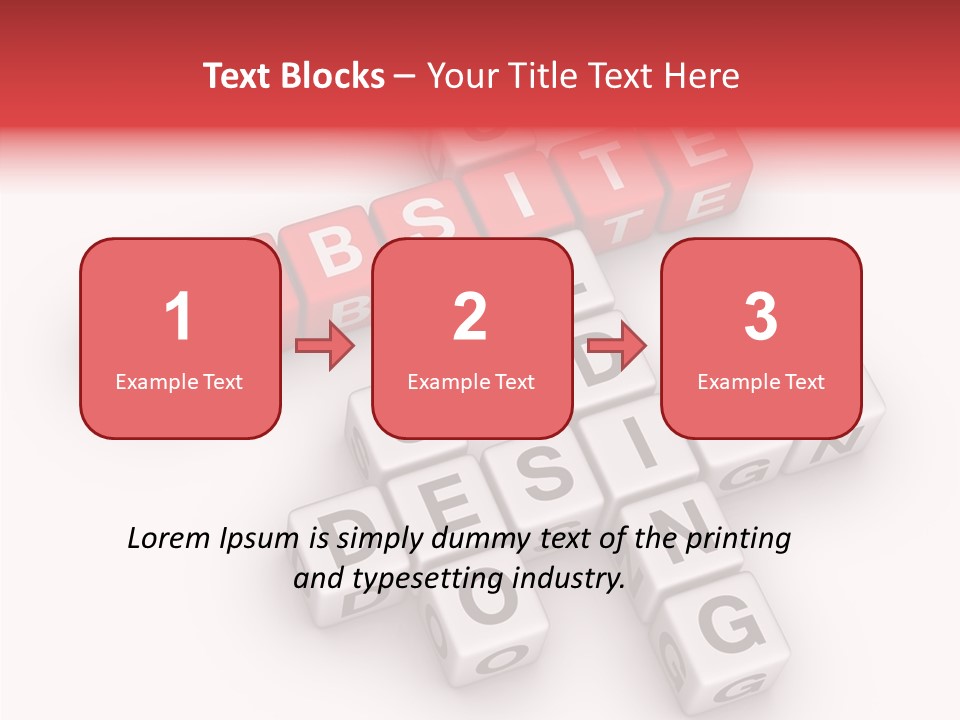 Internet Letter Seo PowerPoint Template