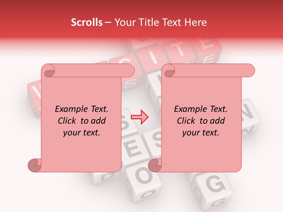 Internet Letter Seo PowerPoint Template