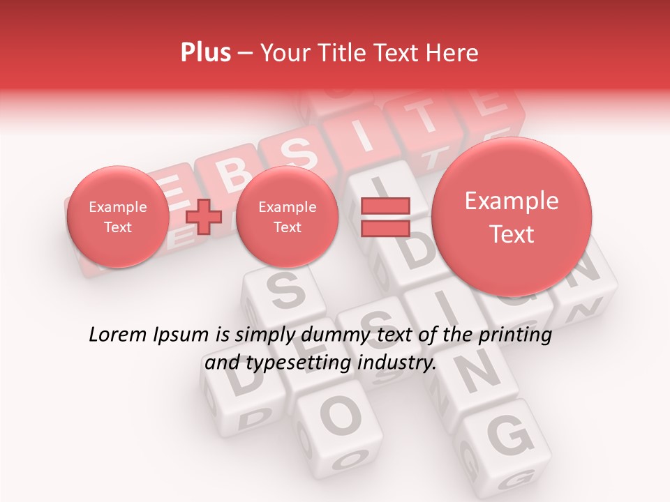 Internet Letter Seo PowerPoint Template