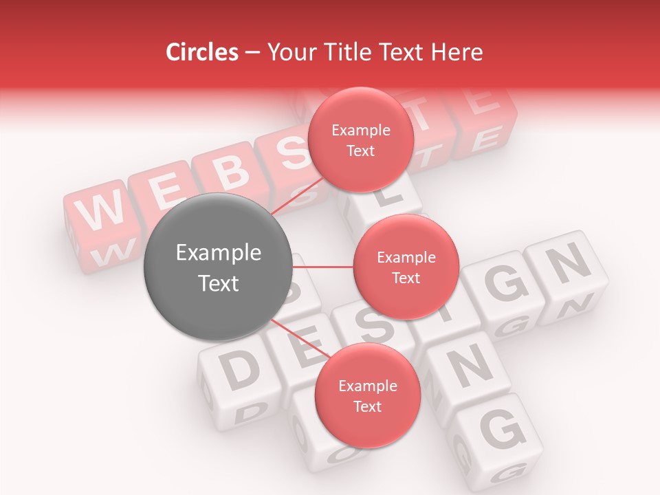 Internet Letter Seo PowerPoint Template