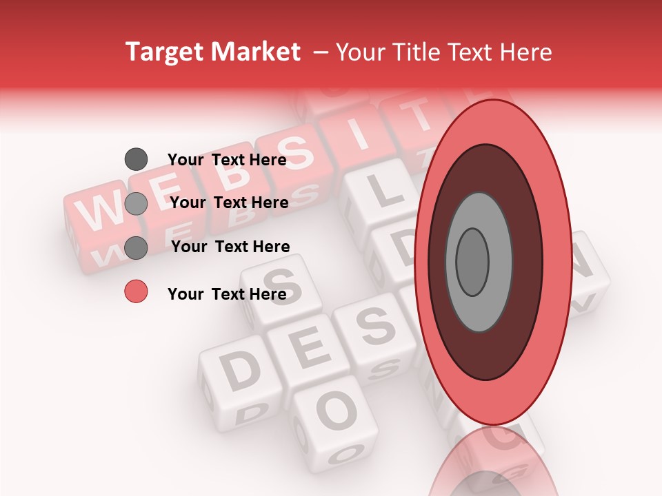 Internet Letter Seo PowerPoint Template