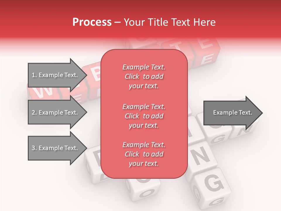 Internet Letter Seo PowerPoint Template