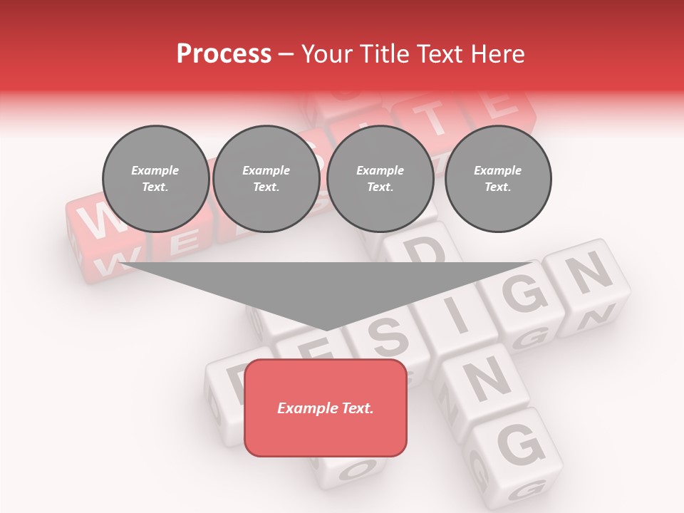 Internet Letter Seo PowerPoint Template