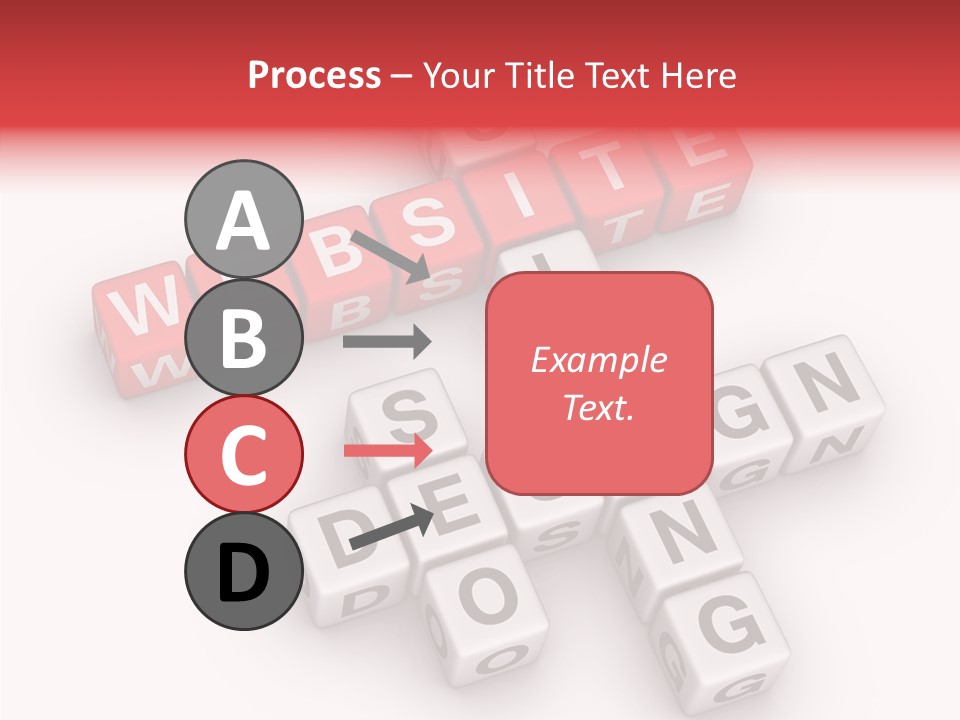 Internet Letter Seo PowerPoint Template