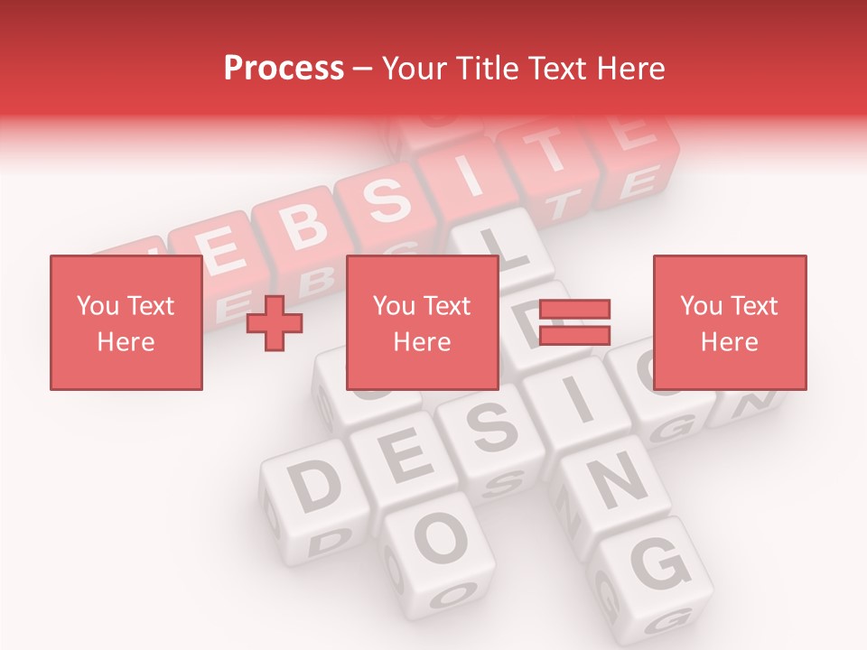 Internet Letter Seo PowerPoint Template