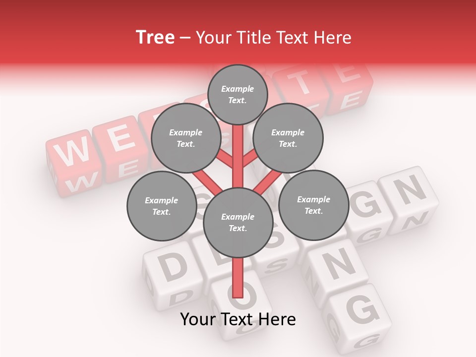 Internet Letter Seo PowerPoint Template