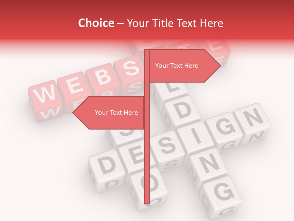 Internet Letter Seo PowerPoint Template