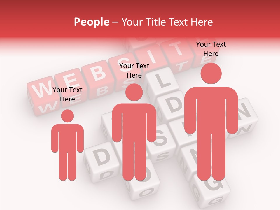 Internet Letter Seo PowerPoint Template