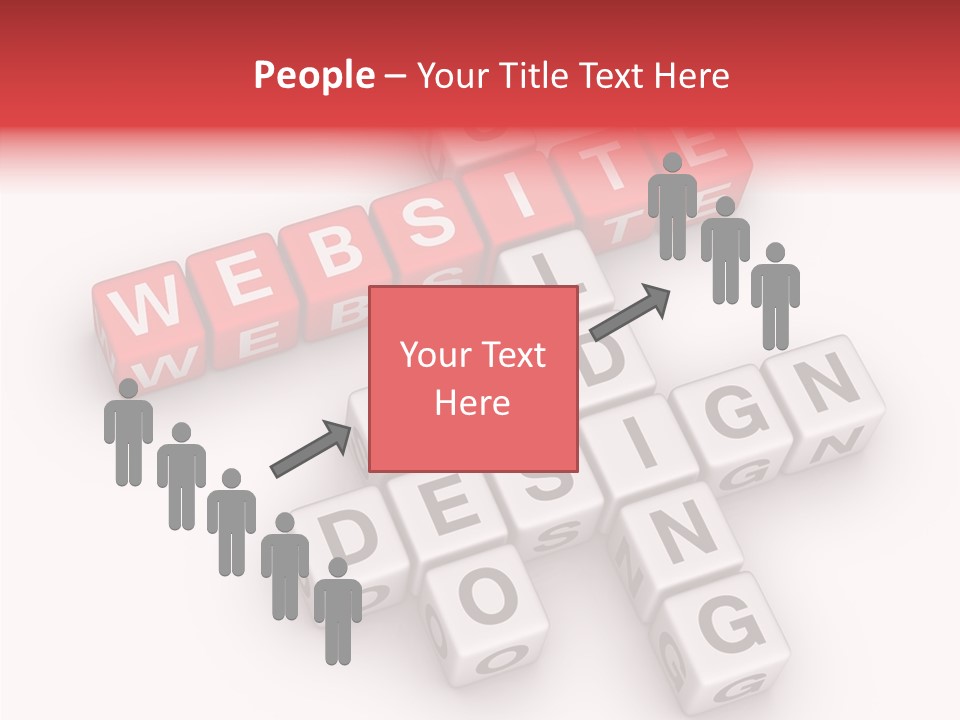 Internet Letter Seo PowerPoint Template