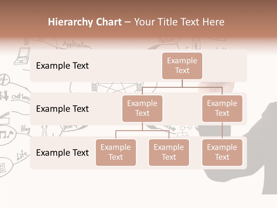 Planning Notebook Businessman PowerPoint Template