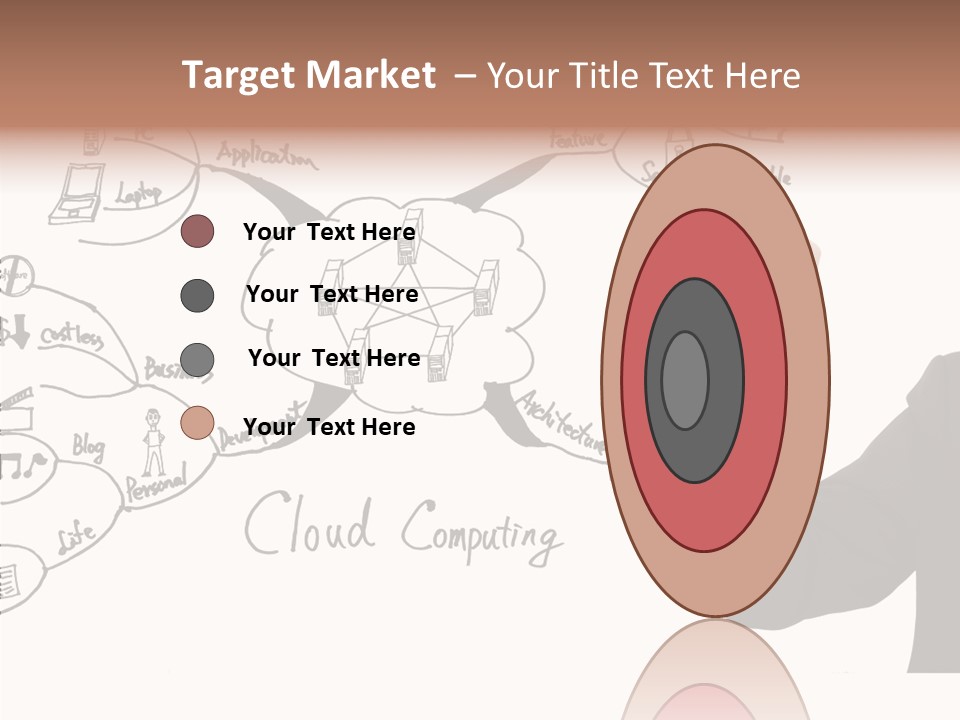 Planning Notebook Businessman PowerPoint Template