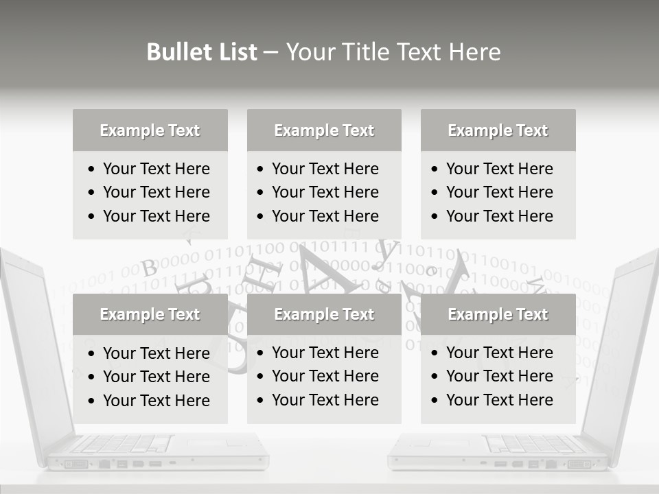 Studio Background Information PowerPoint Template