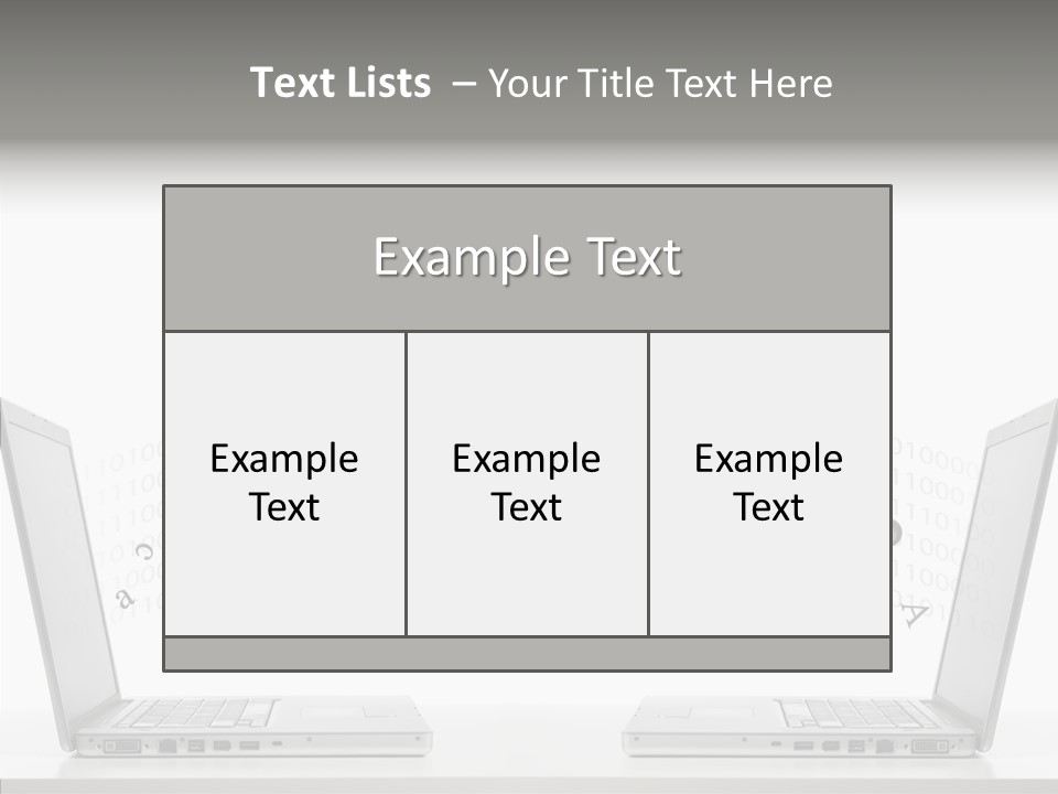 Studio Background Information PowerPoint Template