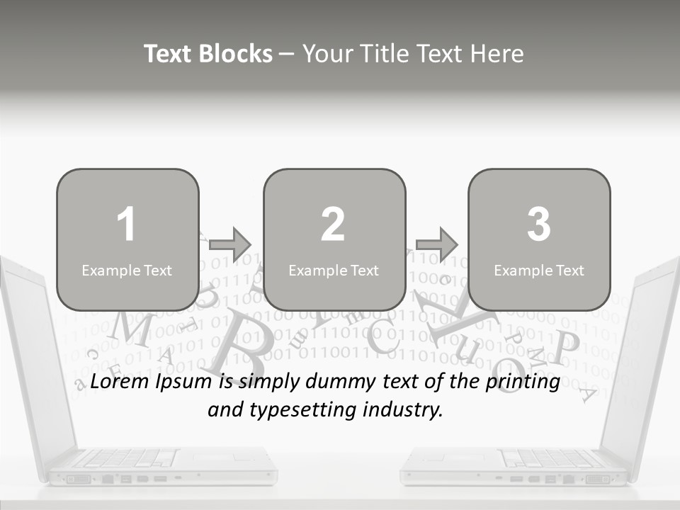 Studio Background Information PowerPoint Template