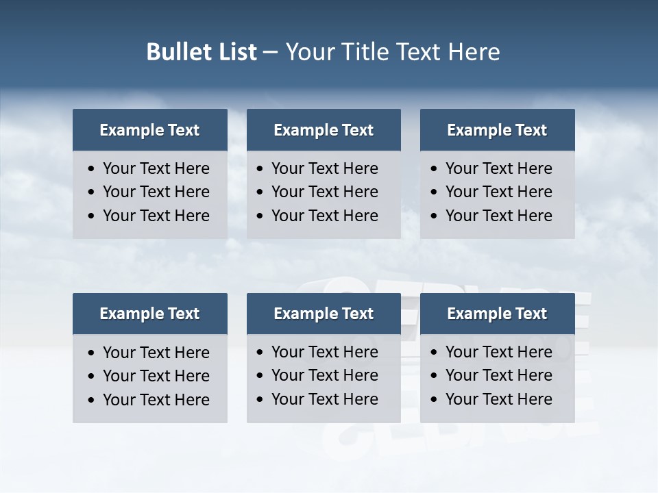 Travel Assistance Letters PowerPoint Template