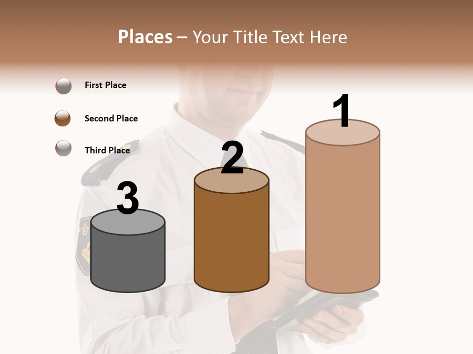 Sherrif Law Badge PowerPoint Template