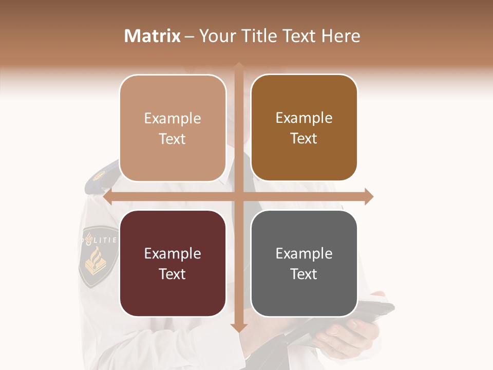 Sherrif Law Badge PowerPoint Template