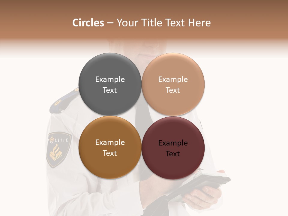 Sherrif Law Badge PowerPoint Template