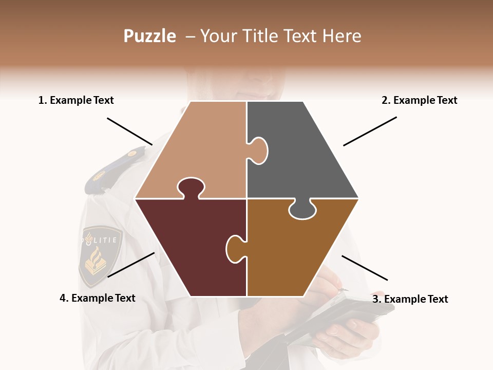 Sherrif Law Badge PowerPoint Template