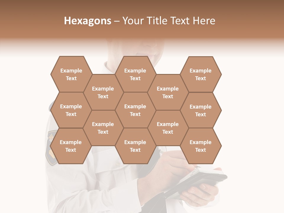 Sherrif Law Badge PowerPoint Template