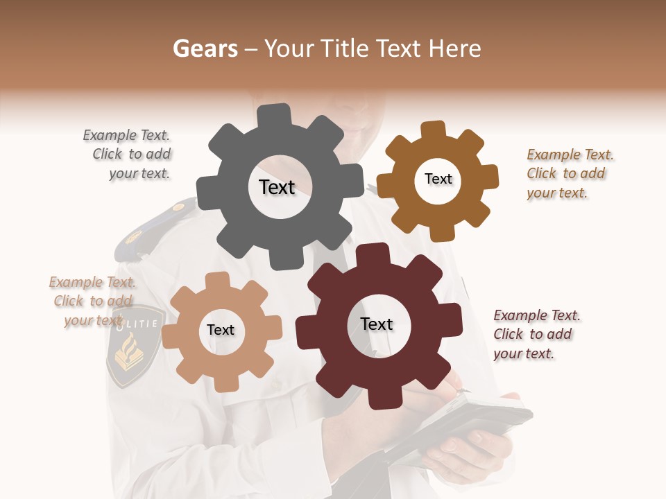 Sherrif Law Badge PowerPoint Template