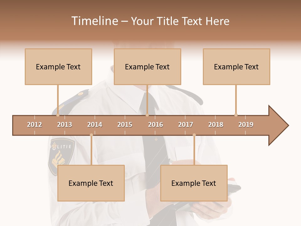 Sherrif Law Badge PowerPoint Template