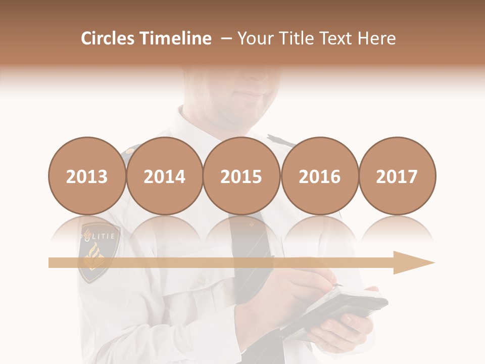 Sherrif Law Badge PowerPoint Template