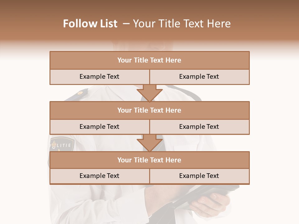 Sherrif Law Badge PowerPoint Template