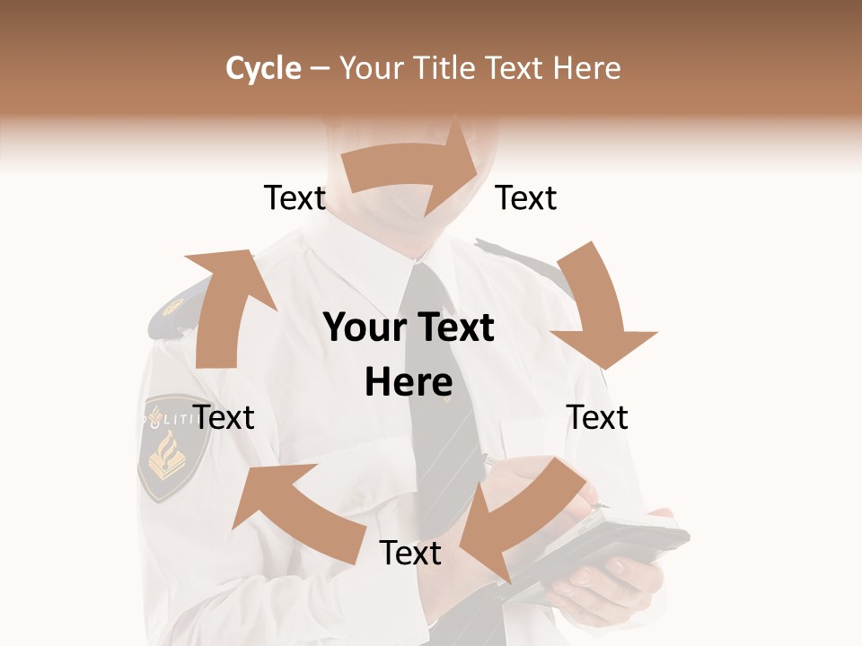 Sherrif Law Badge PowerPoint Template