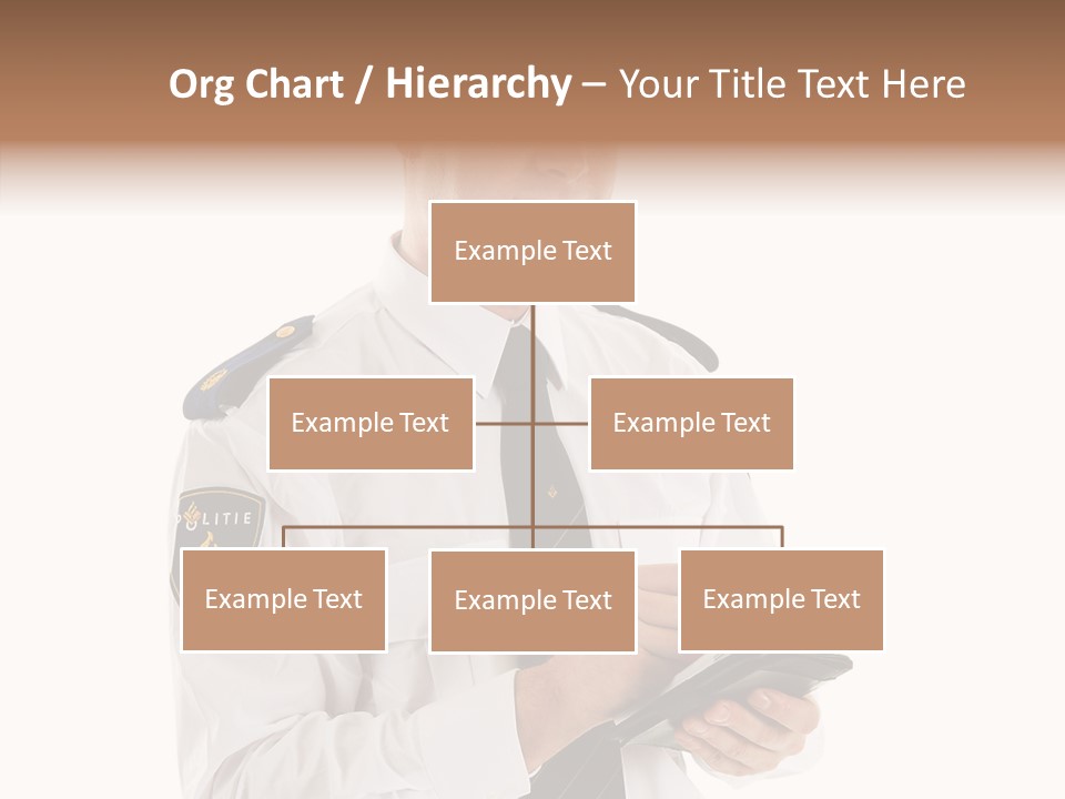 Sherrif Law Badge PowerPoint Template