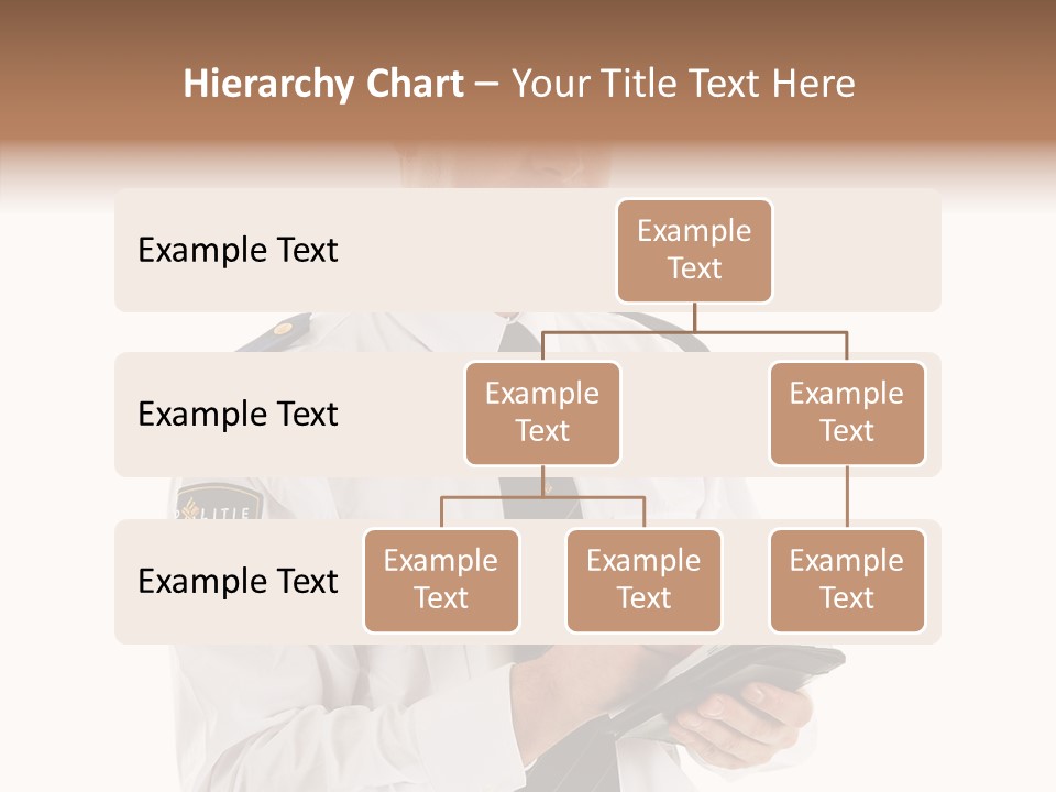 Sherrif Law Badge PowerPoint Template